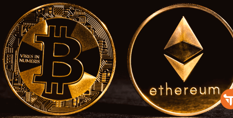 Bitcoin e Ethereum fazem historia